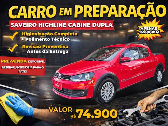 VOLKSWAGEN SAVEIRO 1.6 MI HIGHLINE CD 8V FLEX 2P MANUAL